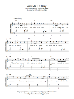 Ask Me To Stay von Olly Murs (Download) 
