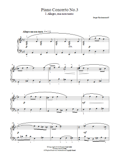 Piano Concerto No.3 - 1st Movement (Download) 