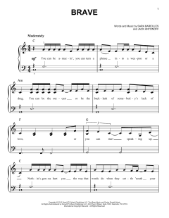 Brave von Sara Bareilles (Download) 