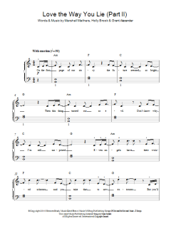 Love The Way You Lie, Part II von Rihanna (Download) 