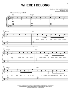 Where I Belong von Building 429 (Download) 