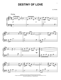 Destiny Of Love von Yiruma (Download) 