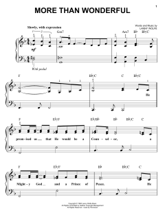More Than Wonderful von Lanny Wolfe (Download) 