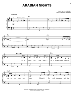 Arabian Nights von Alan Menken (Download) 