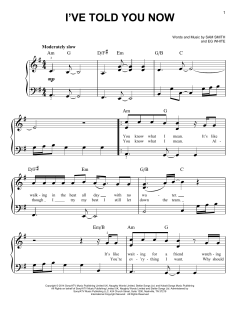 I've Told You Now von Sam Smith (Download) 