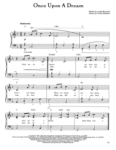 Once Upon A Dream von Frank Wildhorn (Download) 