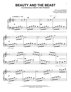 Beauty And The Beast [Classical version] von Alan Menken (Download) 