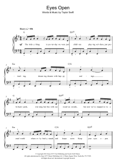 Eyes Open von Taylor Swift (Download) 