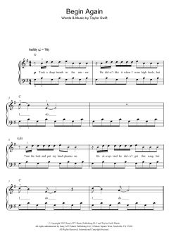 Begin Again von Taylor Swift (Download) 