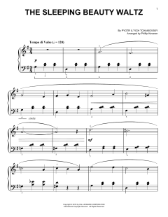 The Sleeping Beauty Waltz von Peter Iljitsch Tschaikowsky (Download) 