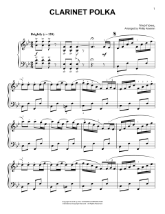 Clarinet Polka [Classical version] von Traditional (Download) 
