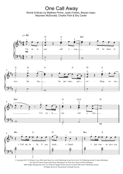 One Call Away von Charlie Puth (Download) 
