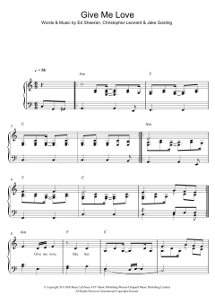 Give Me Love von Ed Sheeran (Download) 