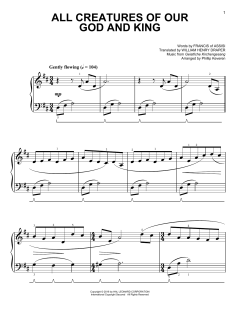 All Creatures Of Our God And King [Classical version] von William Henry Draper (Download) 