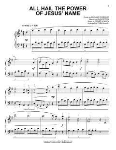 All Hail The Power Of Jesus' Name [Classical version] von Edward Perronet (Download) 