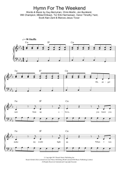 Hymn For The Weekend von Coldplay (Download) 