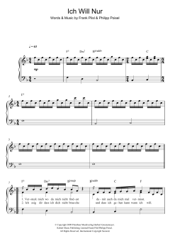 Ich Will Nur von Philipp Poisel (Download) 