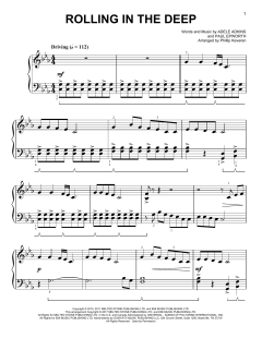 Rolling In The Deep [Classical version] von Adele (Download) 