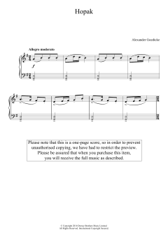 Hopak von Alexander Goedicke (Download) 