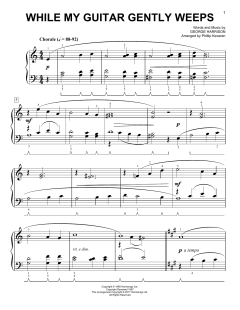 While My Guitar Gently Weeps [Classical version] von The Beatles (Download) 