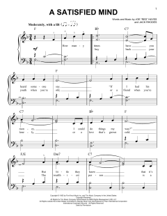 A Satisfied Mind von Porter Wagoner (Download) 