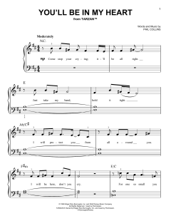 You'll Be In My Heart von Phil Collins (Download) 