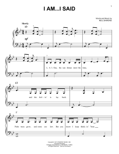 I Am...I Said von Neil Diamond (Download) 