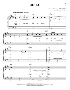 Julia von The Beatles (Download) 