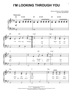 I'm Looking Through You von The Beatles (Download) 