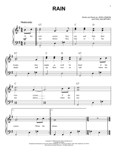 Rain von The Beatles (Download) 