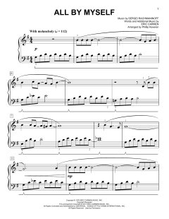 All By Myself [Classical version] von Celine Dion (Download) 