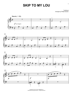 Skip To My Lou [Classical version] von Traditional (Download) 
