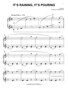 It's Raining, It's Pouring [Classical version] von Traditional (Download) 