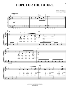 Hope For The Future von Paul McCartney (Download) 