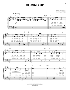 Coming Up von Paul McCartney (Download) 