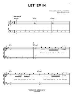 Let 'Em In von Wings (Download) 
