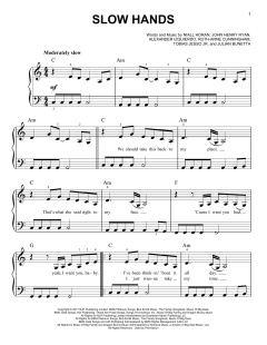 Slow Hands von Niall Horan (Download) 