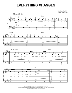 Everything Changes von Sara Bareilles (Download) 