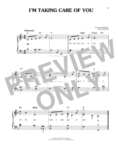 I'm Taking Care Of You von Fred Rogers (Download) 