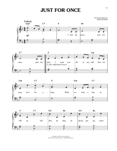 Just For Once von Fred Rogers (Download) 