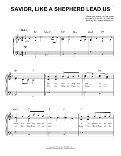 Savior, Like A Shepherd Lead Us (Download) 