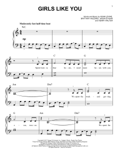 Girls Like You von Maroon 5 (Download) 