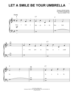 Let A Smile Be Your Umbrella von Irving Kahal (Download) 