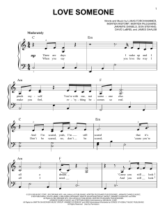 Love Someone von Lukas Graham (Download) 