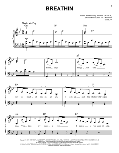Breathin von Ariana Grande (Download) 