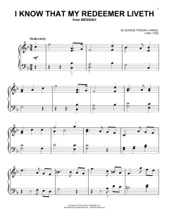 I Know That My Redeemer Liveth (Download) 