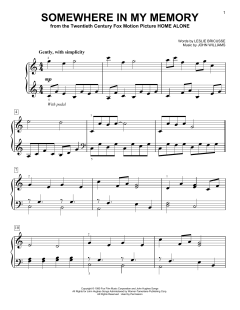 Somewhere In My Memory von John Williams (Download) 