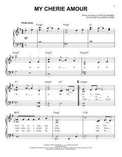 My Cherie Amour von Stevie Wonder (Download) 