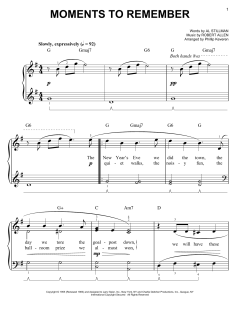 Moments To Remember von The Four Lads (Download) 