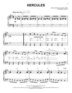 Hercules von Elton John (Download) 